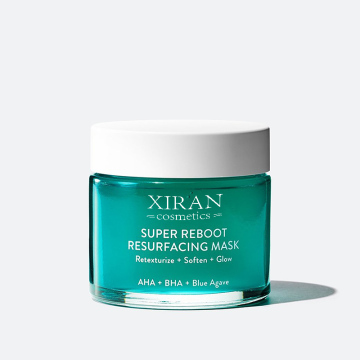 Anti-Acne Facial Mask: Gently Exfoliates with AHA & BHA for Pore Cleansing and Fine Line Reduction