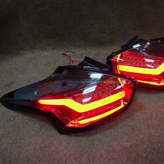 Full LED Tail Lamp for Focus 4 Hatchback 2015-2018 - Smoke Housing Clear Lens CN