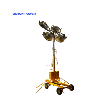 Metal Halide Lamp Diesel Genset Mobile Light Tower