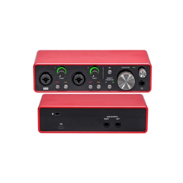High Quality Studio USB Audio Interface for Recording - SS 212 Third Generation