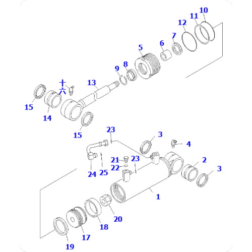Grader GD655-3 Repair Kit 707-98-22280