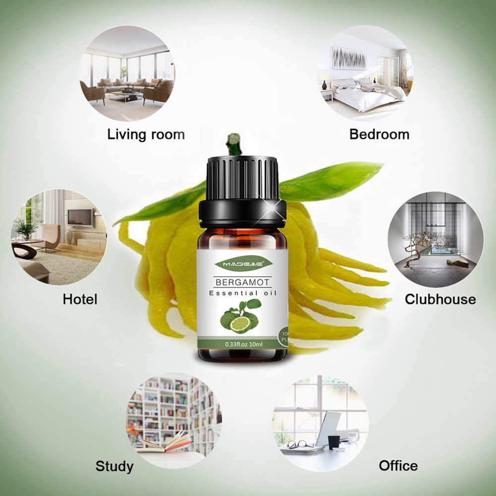 Wholesales Factory Supply Bergamot Oil esencial para masajes para masajes