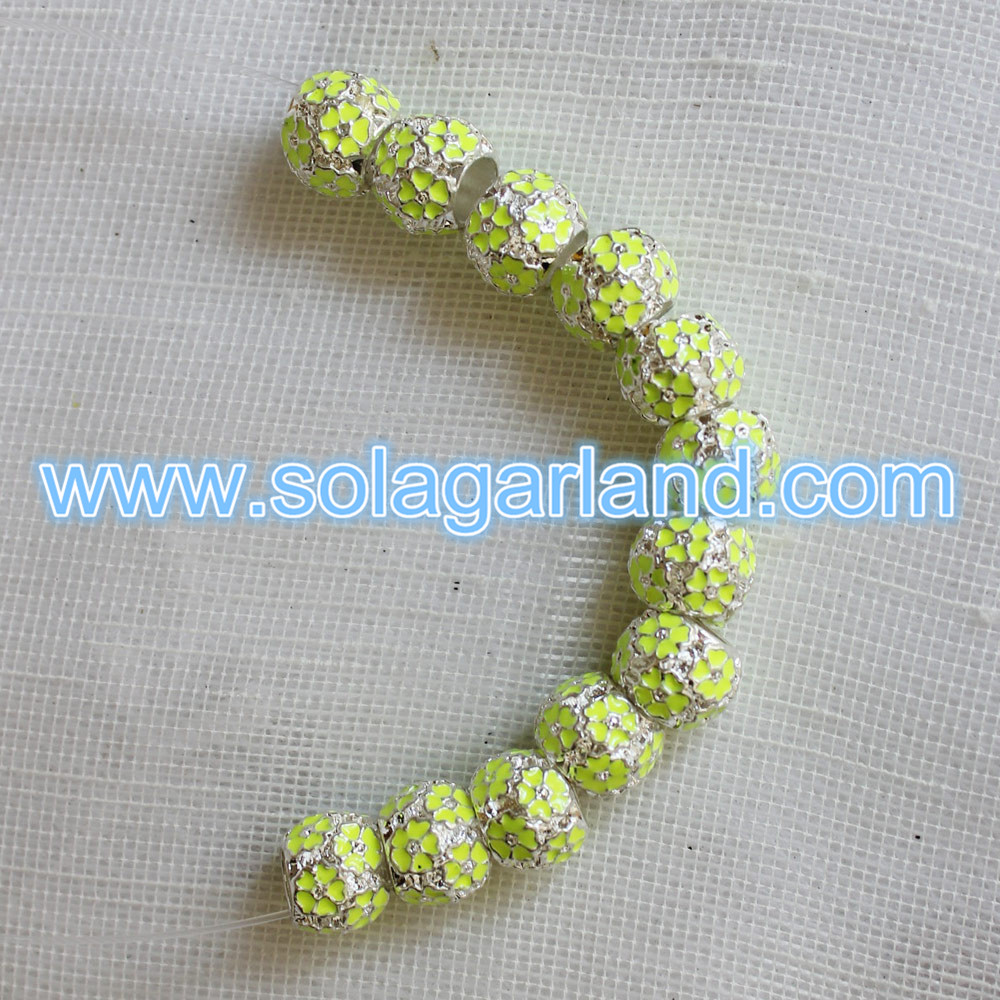 Large Hole Metal Gallery Beads