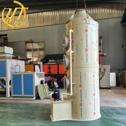 Brand New Gas Scrubbers for Sewage Industry: SO2, CO2 Removal Tower Exhaust Gas Cleaning System