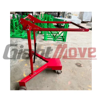 GIANT-MOVE Drum Mover Lifter Trolley - Manual Oil Drum Trolley 365kg