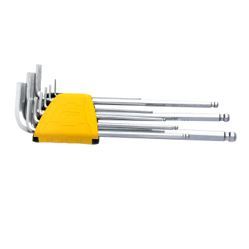 Deli EDL3090 9pcs hex key set tools spanner screwdrivers allen key set tools 9pcs hex key set