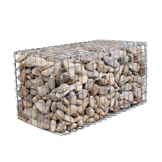 YESON Fence Block Stone Cage Gabion Wall Fence - Low-carbon Iron Wire Protection (10-200m)