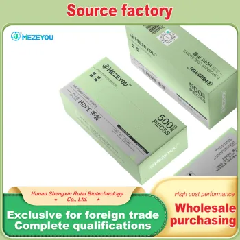 Comfortable Disposable HDPE Gloves for Daily Use