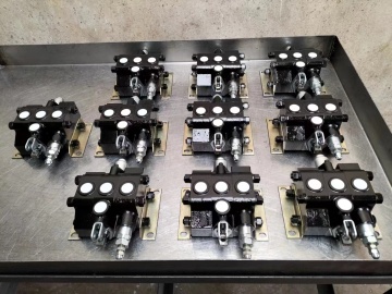 ZS-L10 sectional valves 1-10Joysticks 40lpm hydraulic proportional directional control valve