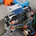 Solenoid valve control DC double-acting hydraulic power unit