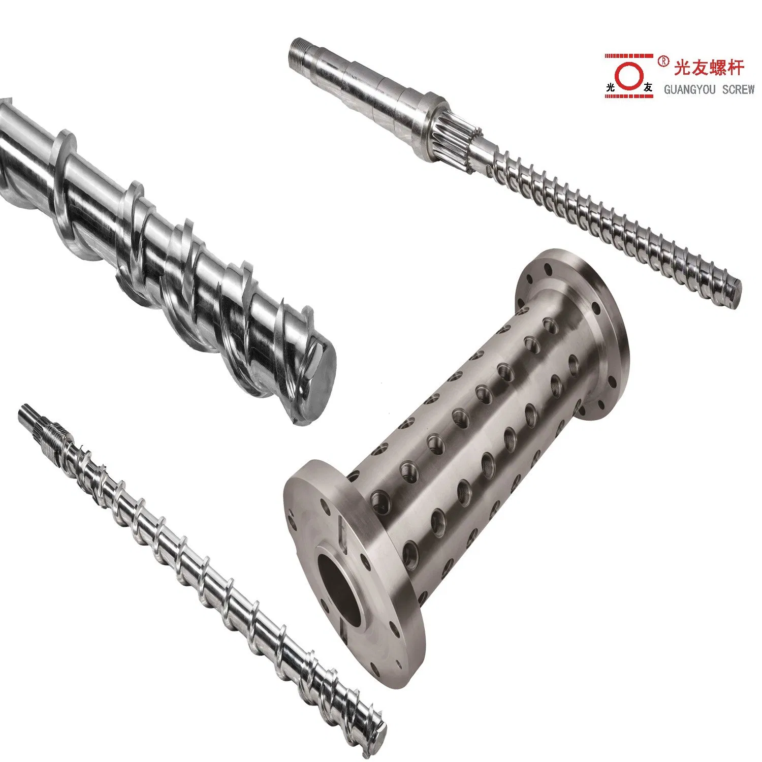 Șurub și cilindru din cauciuc din aliaj de mare viteză cu acoperire cu carbură de tungsten