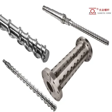 Mataas na bilis ng haluang metal na goma at bariles na may tungsten-carbide coating