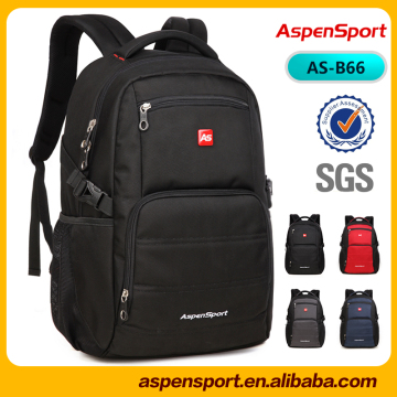 2016 strong and high quality school laptop backpack bag