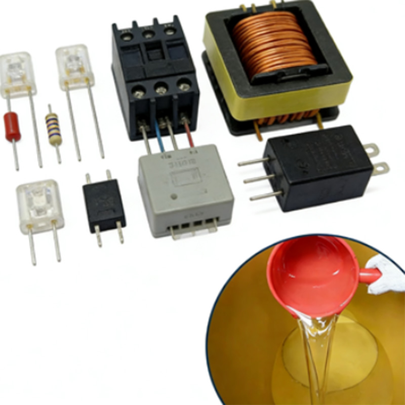 high temperature potting material