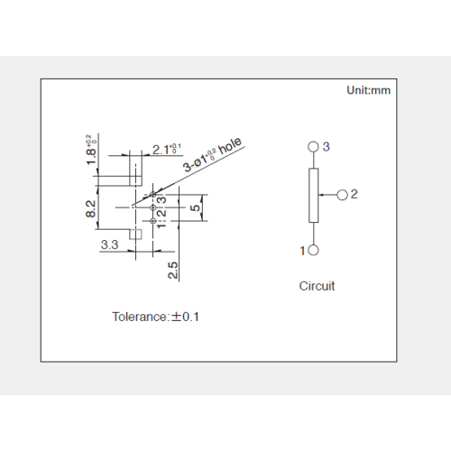 Drehpotentiometer der Serie Rk09k