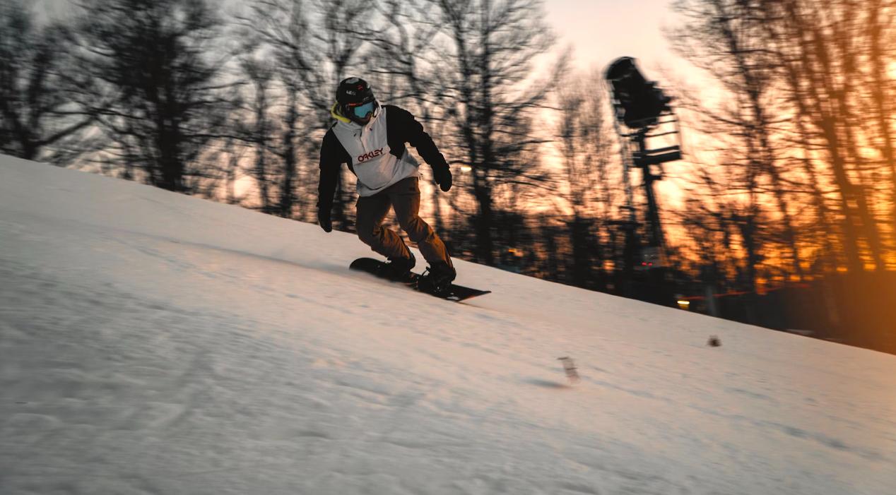 snowboarding