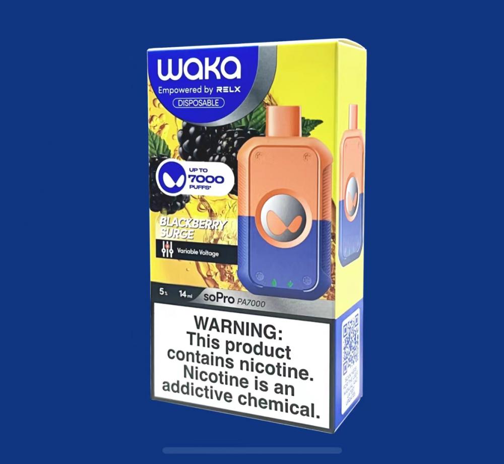 Waka PA7000 Vape desechable Nuevos productos al por mayor