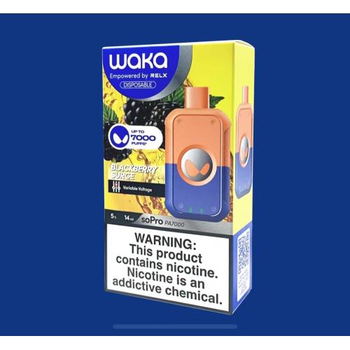 Waka PA7000 Vape desechable Nuevos productos al por mayor