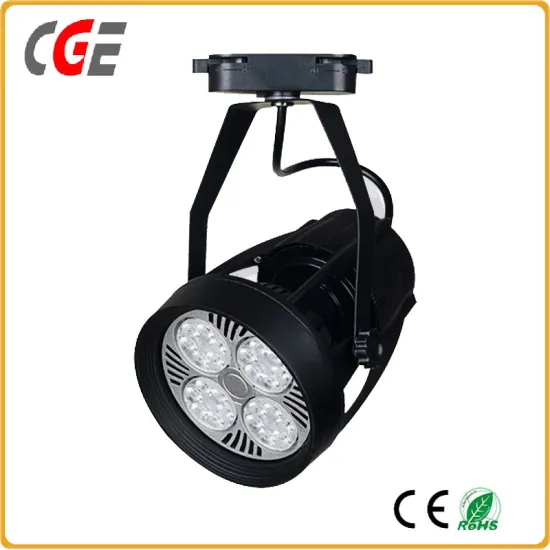 LED Track Lamp White/Black LED Spot Light PAR30 LED Track Light COB