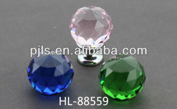 big sales crystal door knob cupboard handle