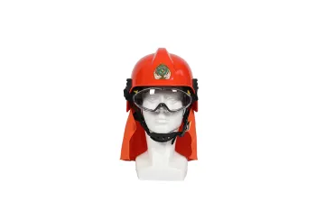 High temperature forest fire protection helmet