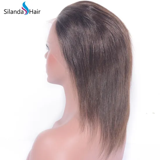 #2 Brazilian Remy Human Hair Full Lace Wigs Straight Human Hair