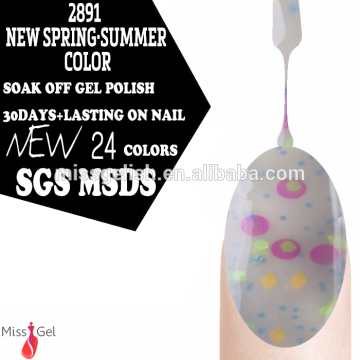 Free sample gel polish fashion soak off change colors polish