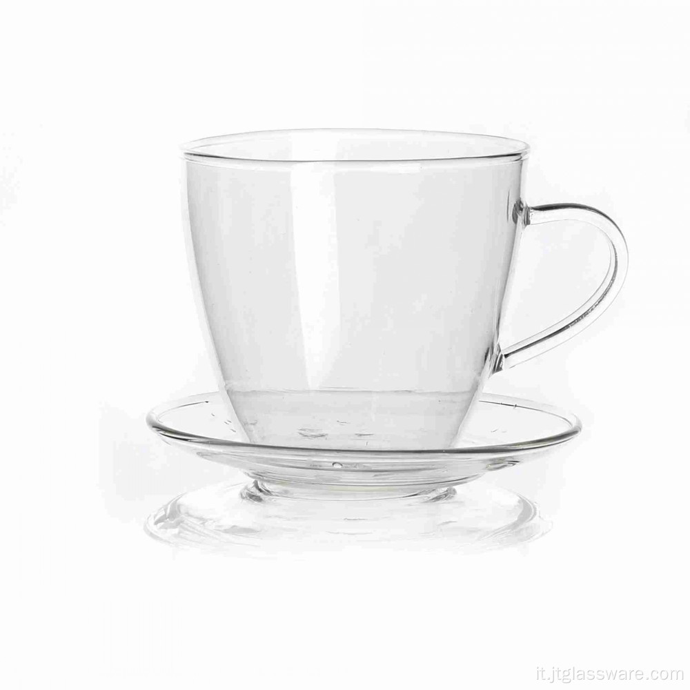 Campione gratuito di tazza di caffè con piattino