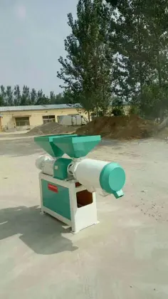 corn peeling flour machine