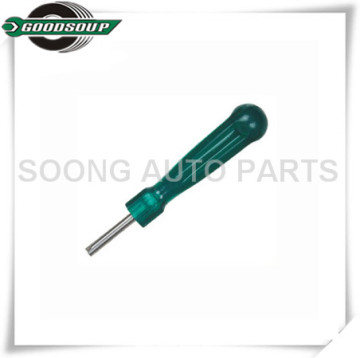 Green Handle Tire Valve Core Tool, Valve Core Extracting Tool