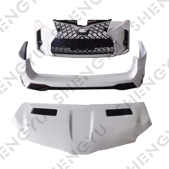 LM Style Front Bumper, Grille, Rear Bumper, and Hood for SIENNA 2011-2020