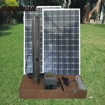 1500W Solar Pumping System with Panel - 400W Submersible Water Pump