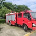 Camion de pompiers du réservoir d&#39;eau multifonction