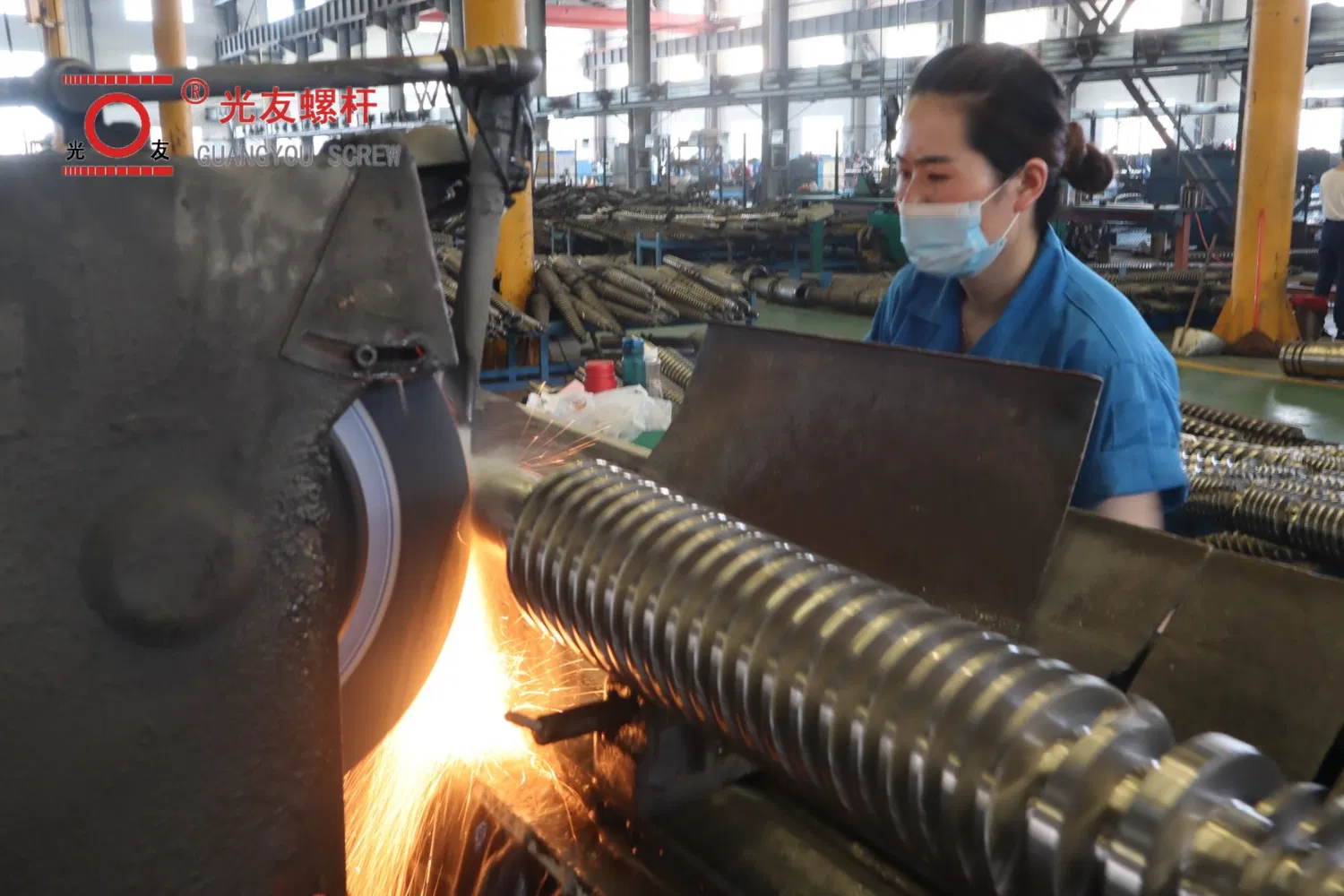 Mataas na output bimetallic screw barrel