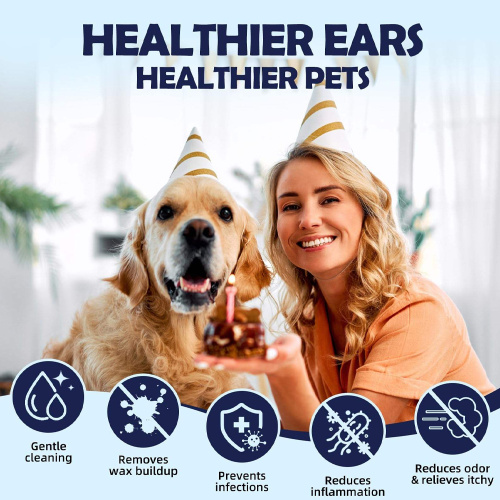 Ang hypoallergenic dog ear wipes na gawa sa mga likas na materyales