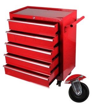 VIKTEC Professional Heavy Duty Stainless Steel Tool Cart with Custom Logo
