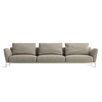 Modern Design Fabric Upholstery Elegant Couch Living Room Sofa