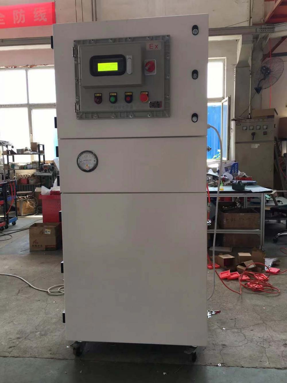 Explosion-proof dust collector in lithium electric workshop