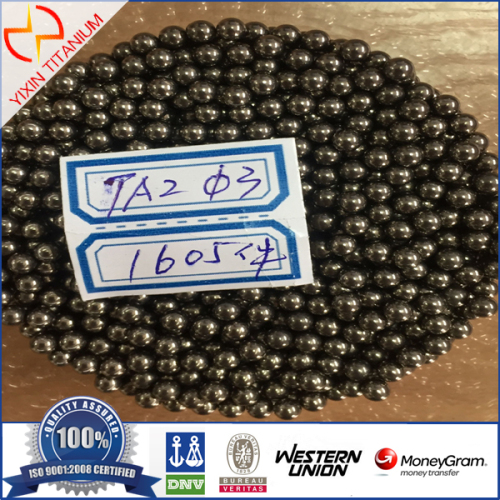 Gr2 τιτανίου μπάλα Dia3.0mm