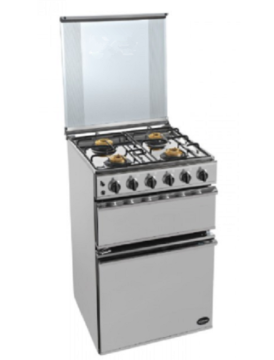 SUNFAME SS GAS OVE STRIESTANDING 4 BURNER
