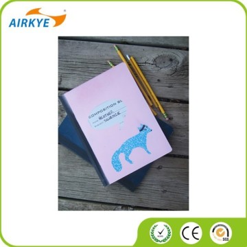 Cubierta de encuadernación de libro de cuero de papel de cuero A4 para portátil para cuaderno