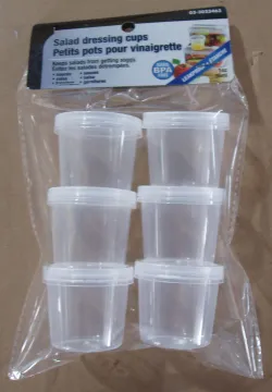PP Plastic transparent salad cup