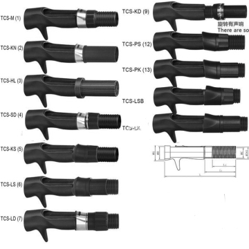 TAIGEK Fishing Rod DIY: Casting Reel Seat & Building Components