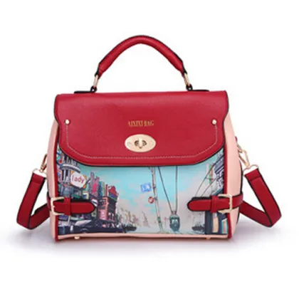 Restoring ancient ways Postman single shoulder bag (LDY15-013)