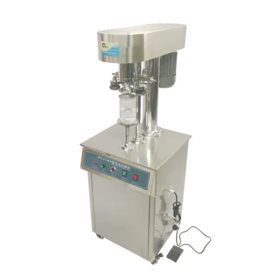DFJ-160 Vertical Electric Can Sealer: Automatic Plastic Bottle Sealer