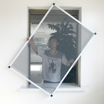 DIY fly screen for aluminum window