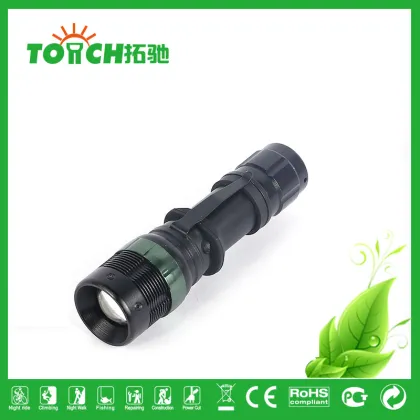 bicycle torch long focus beam adjustable torch for outdoor bicycle riding