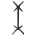 Hochwertiger Aluminium Metall Cross Tisch Basis Café Möbel Bistro Bar Basistisch Beine Beine