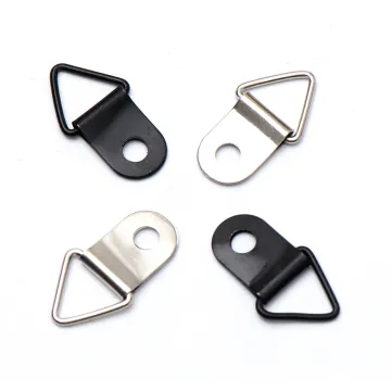 Hanging Ring Triangle Metal Rust Proof SS Blackened