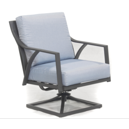 Light colored rotating shrapnel chair